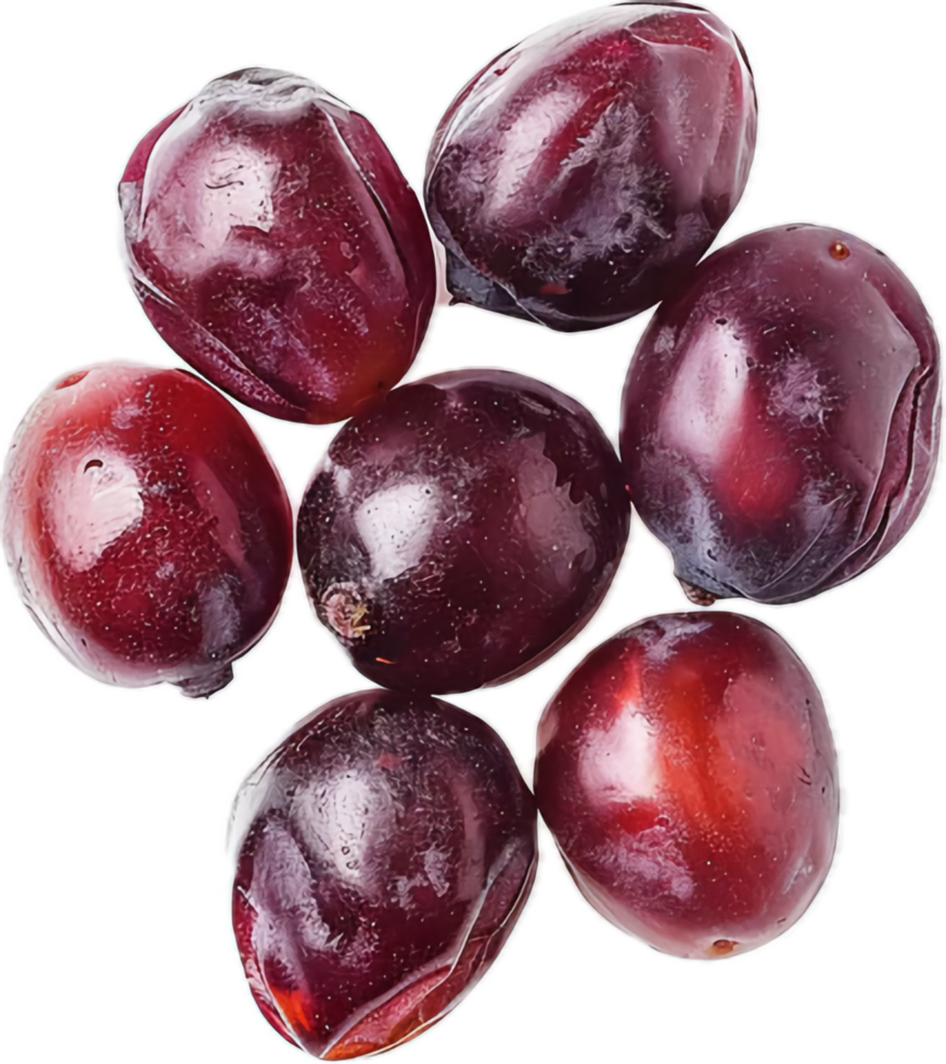 AI generated Heap of Dried Prunes png