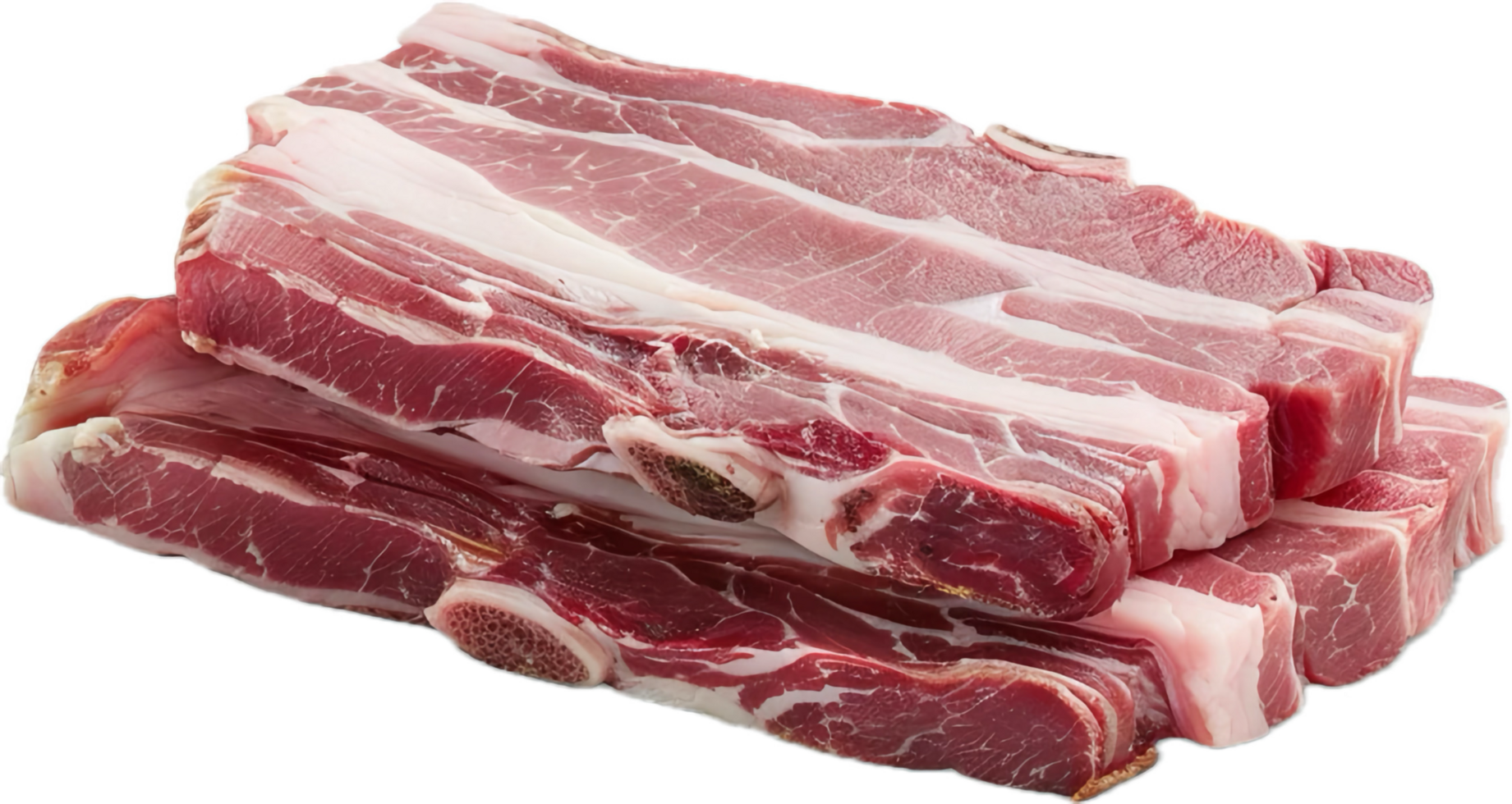 AI generated Crispy Slices of Smoked Bacon png