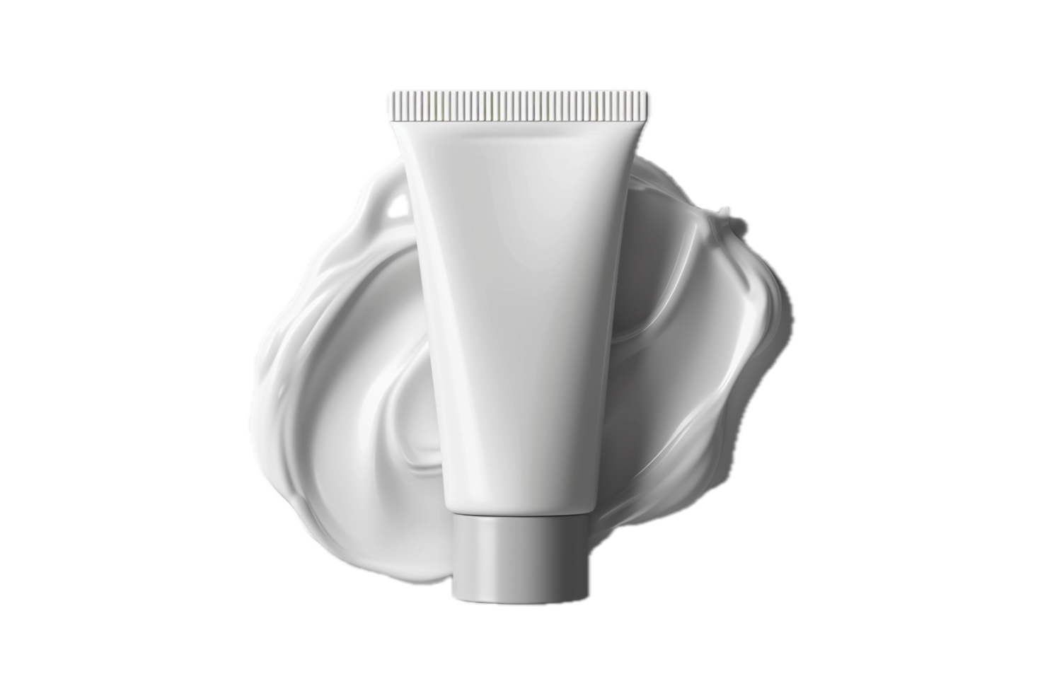 AI generated Lotion Cream Tube with Dynamic Squeeze png