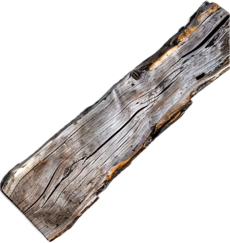 AI generated Natural Aged Firewood Logs png