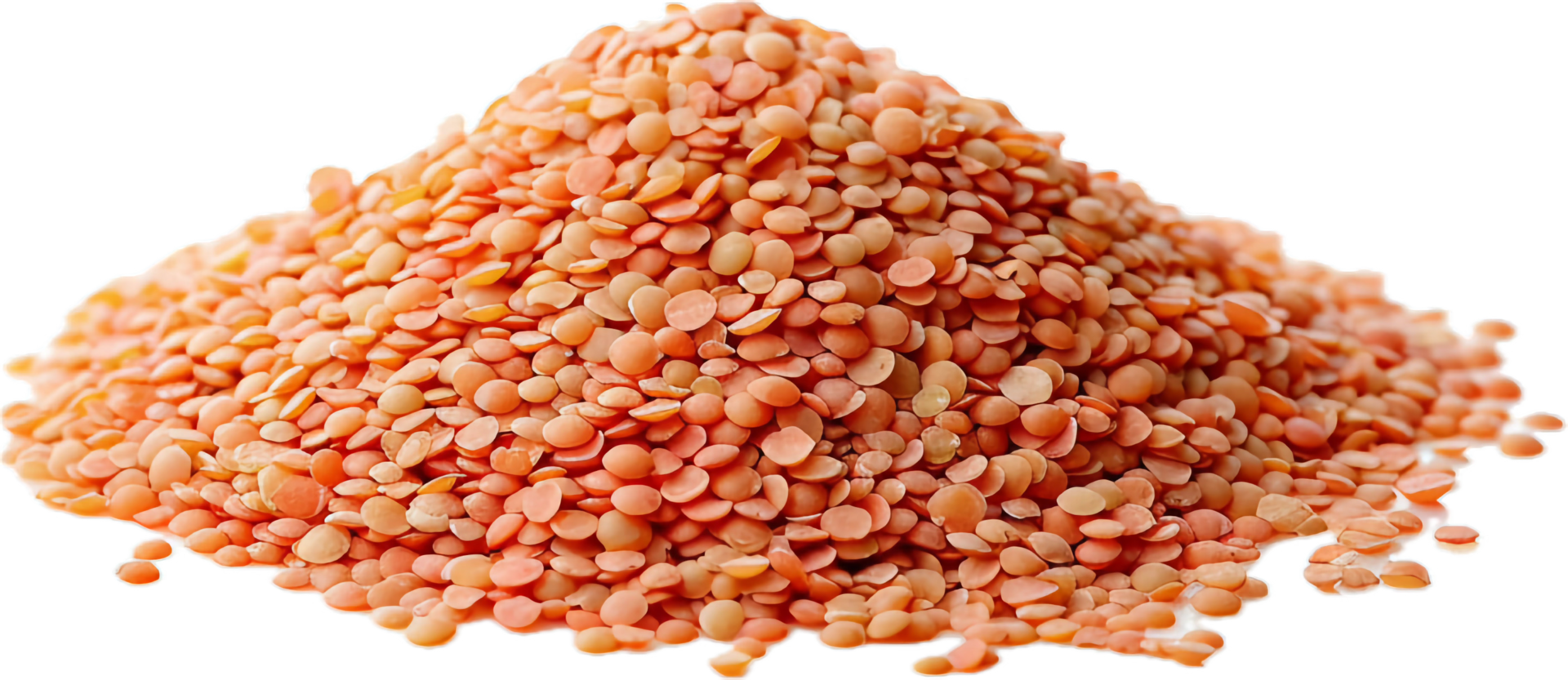 AI generated Heap of Raw Split Red Lentils png