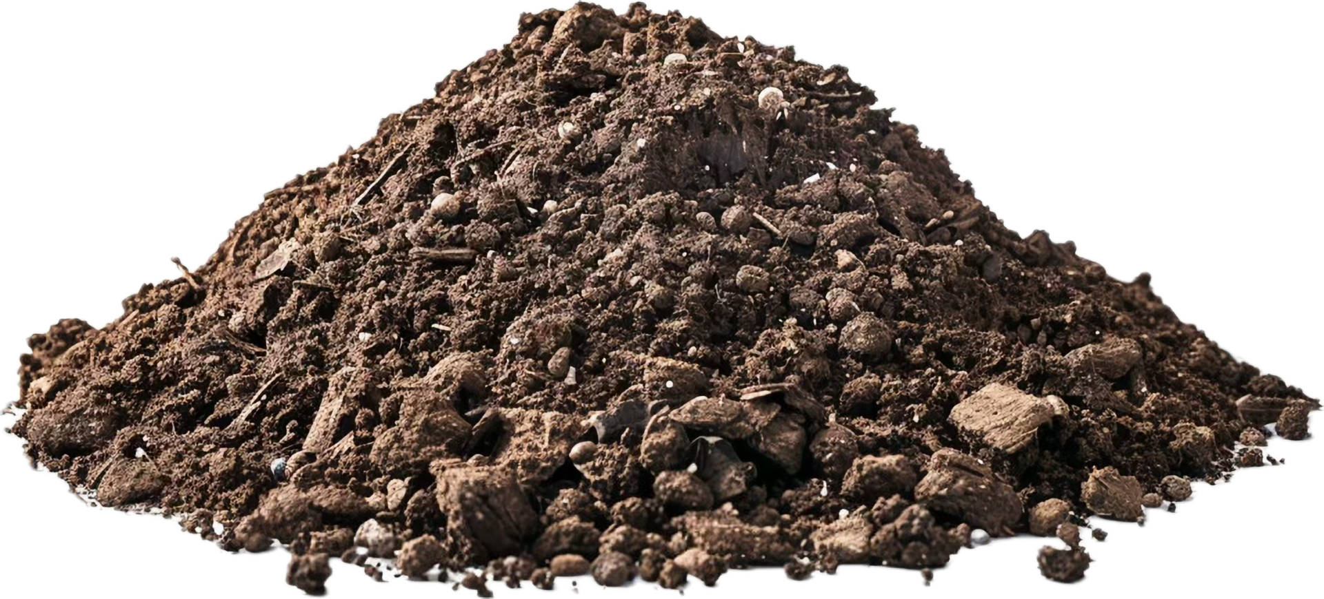 AI generated Pile of Rich Organic Garden Soil png