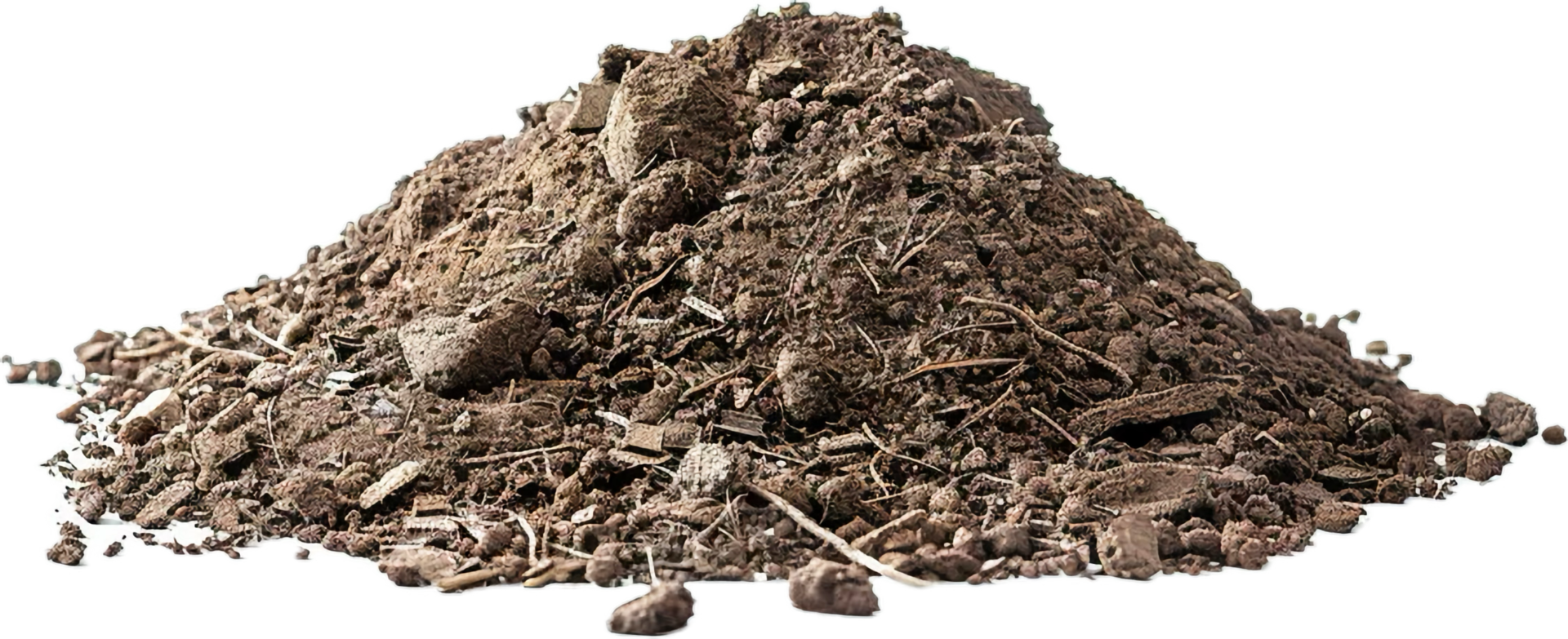 AI generated Pile of Rich Organic Garden Soil png