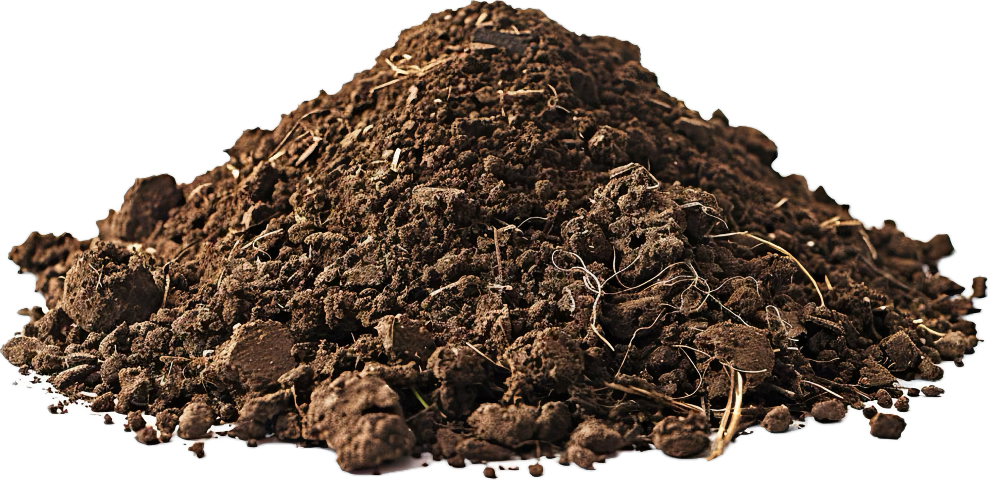 AI generated Pile of Rich Organic Garden Soil png