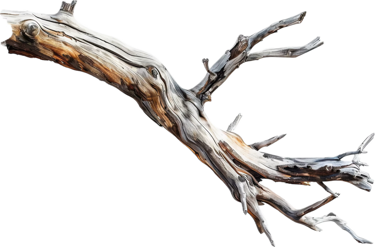 AI generated Dry Tree Branch png