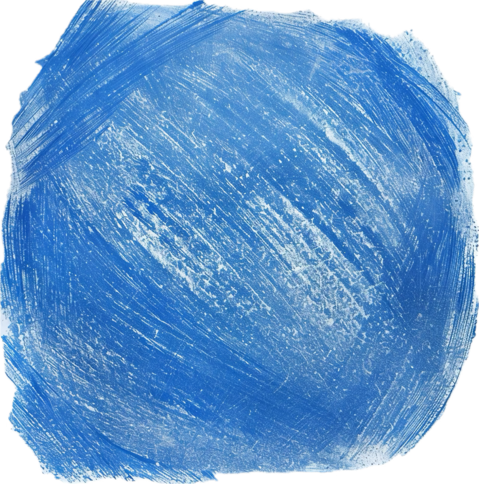 AI generated Blue Brush Strokes Texture png