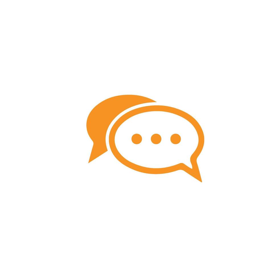 speech bubble icon , chat bubble icon vector