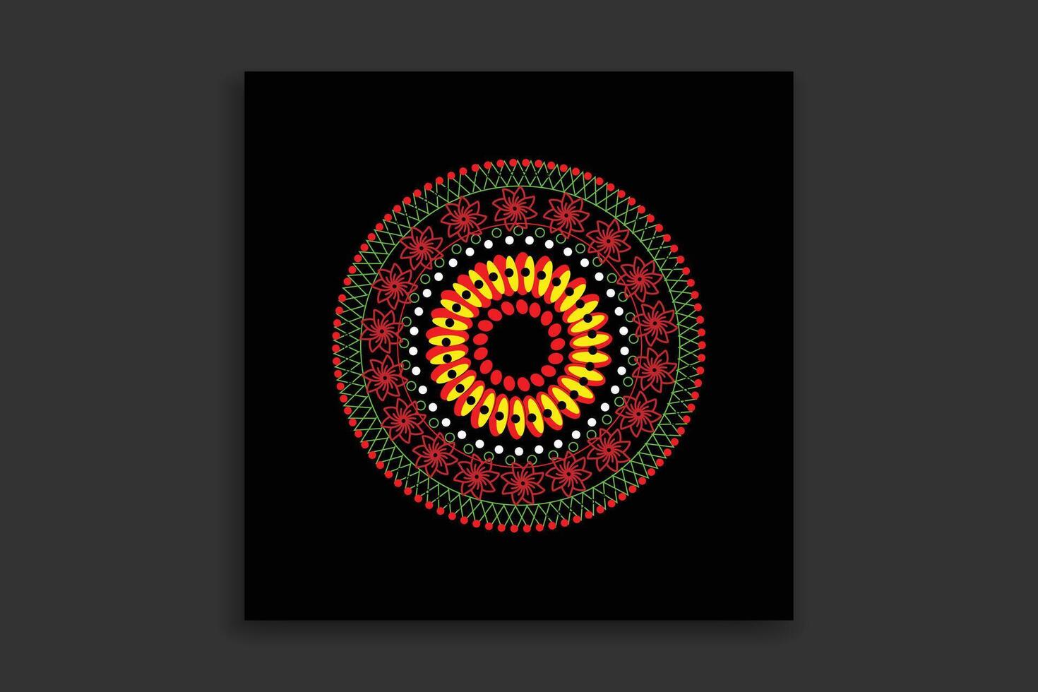 MANDALA ART DESIGN vector