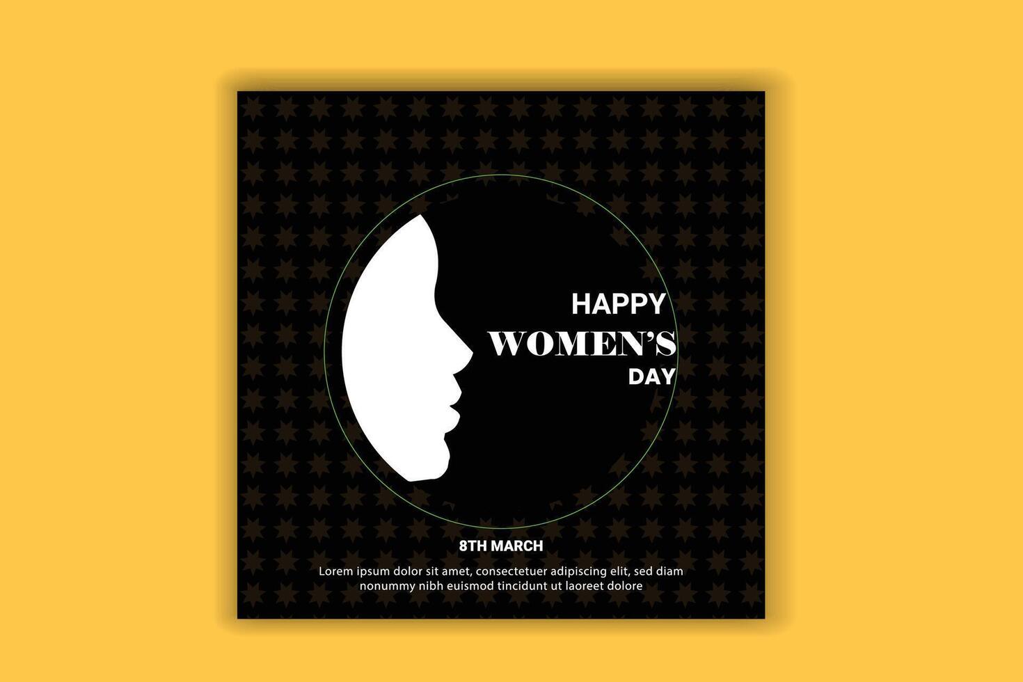 WOMEN'S DAY SOCIAL MEDIA POST ,BANNER DESIGN vector