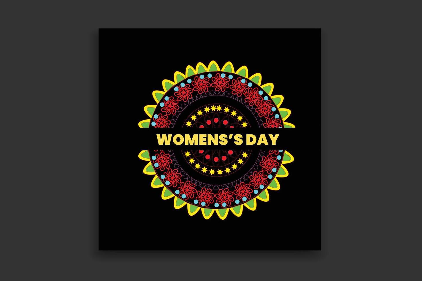 De las mujeres día social medios de comunicación enviar ,bandera diseño vector