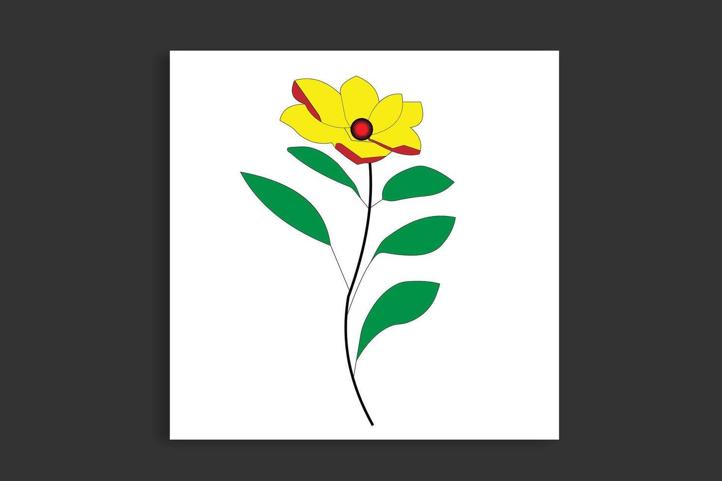 FLOWER ART DESIGN vector