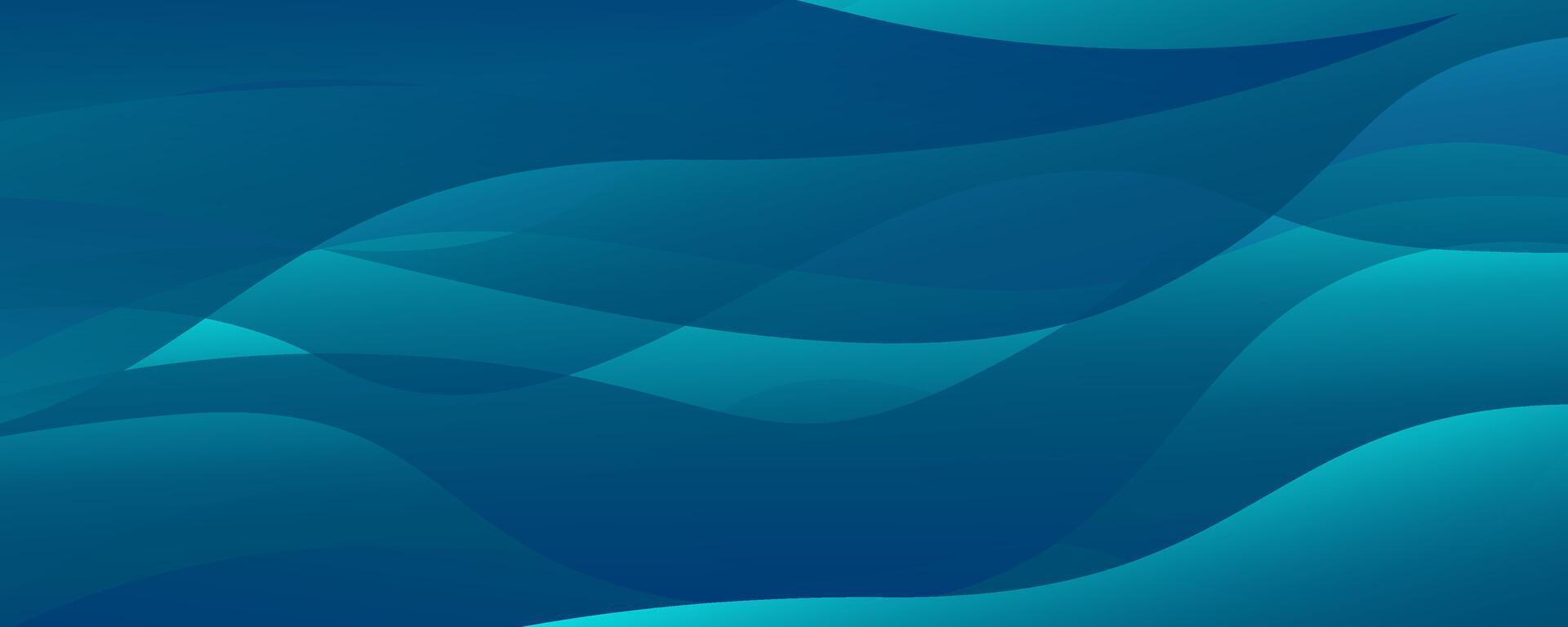 Abstract blue wavy background. Vector illustration. Can be used for advertisingeting, presentation.