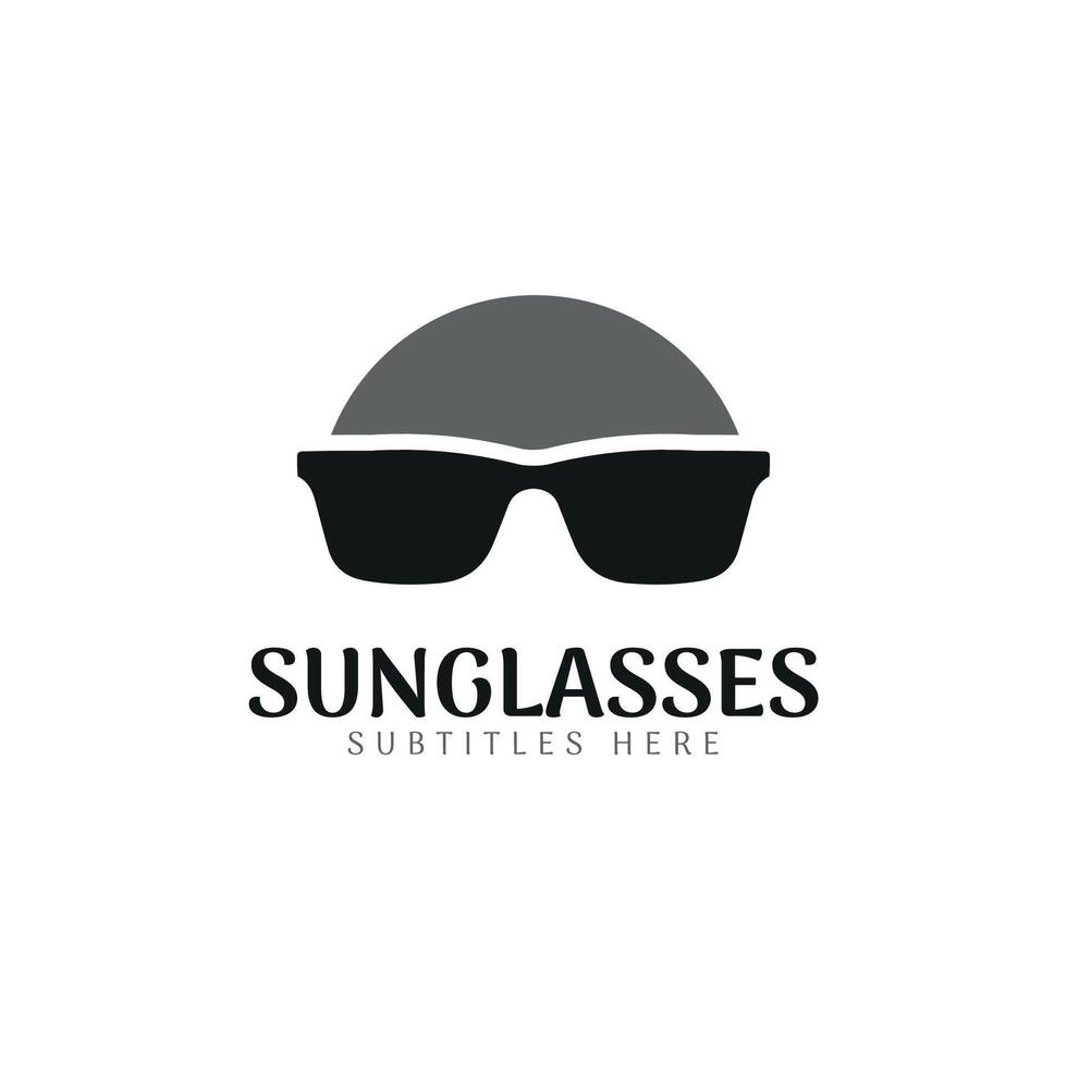 Sunglass Logo Template vector