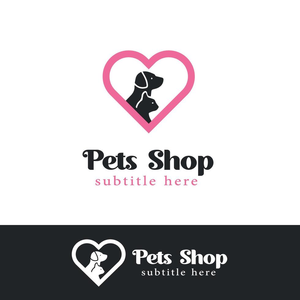 Pet Shop Logo Design vector