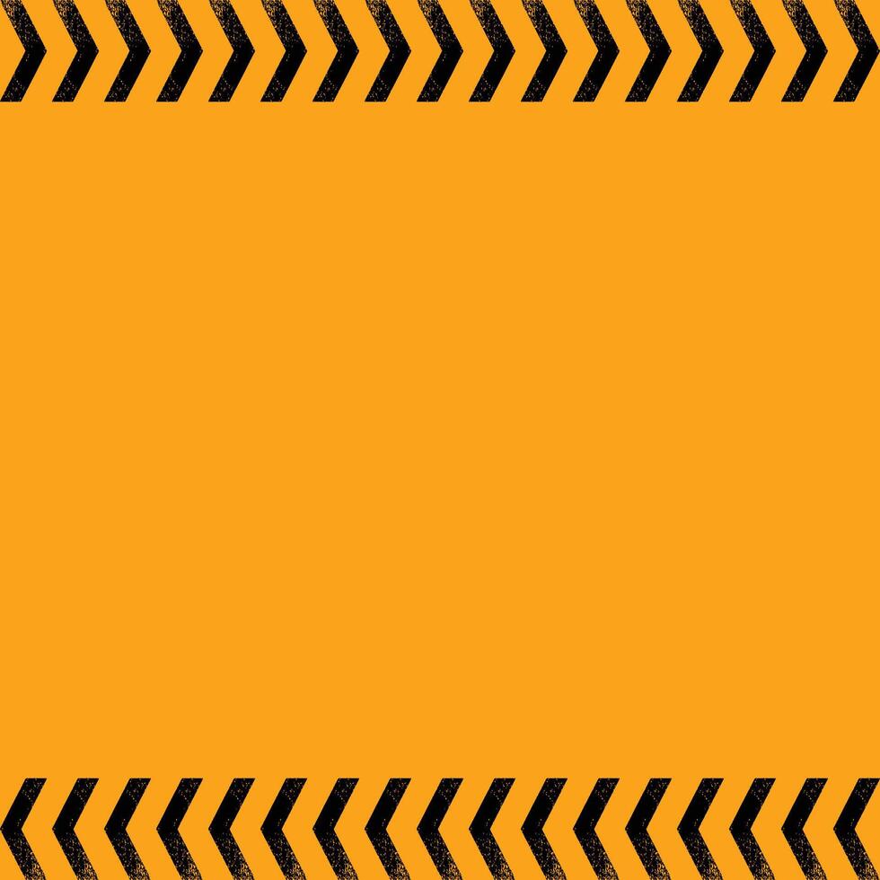 amarillo antecedentes con advertencia rayas. peligro vector modelo firmar frontera amarillo y negro color construcción advertencia frontera