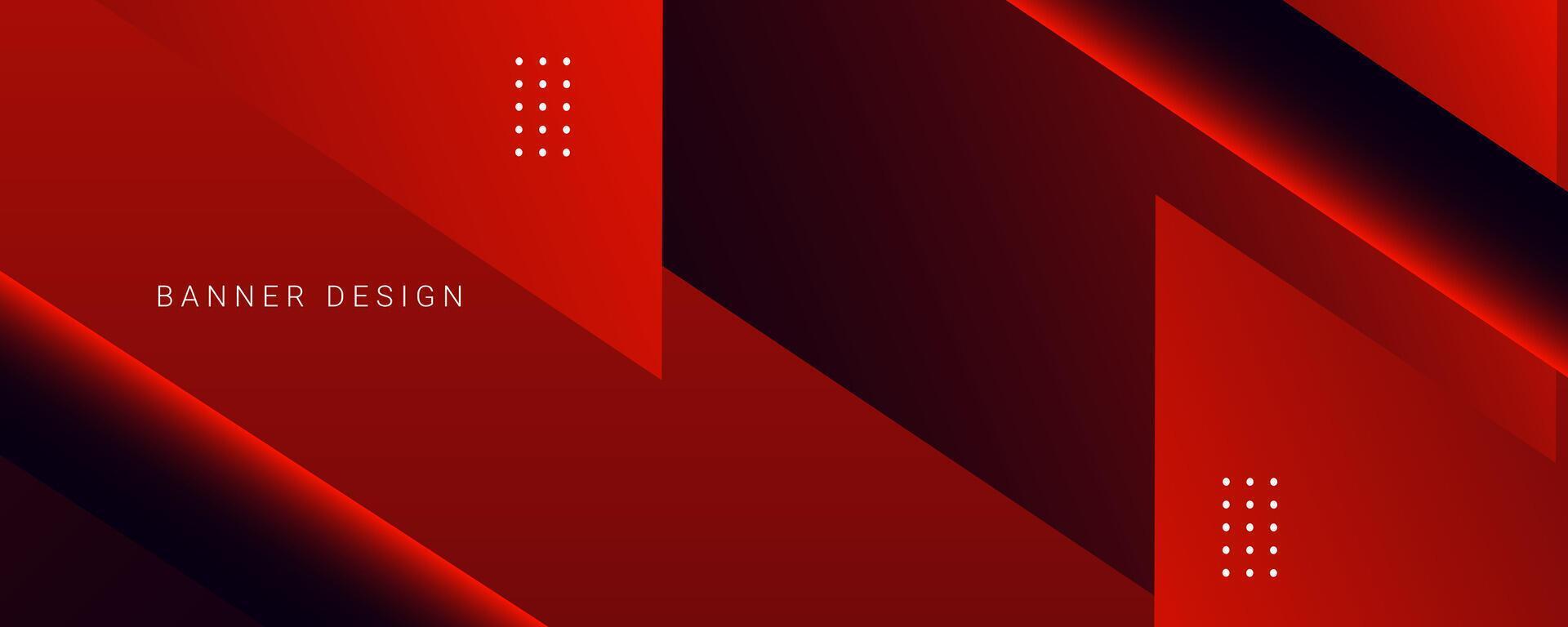 Fondo de patrón de banner elegante geométrico abstracto con estilo moderno vector