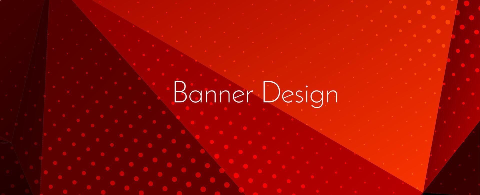 Fondo de patrón de banner de diseño decorativo moderno geométrico abstracto vector