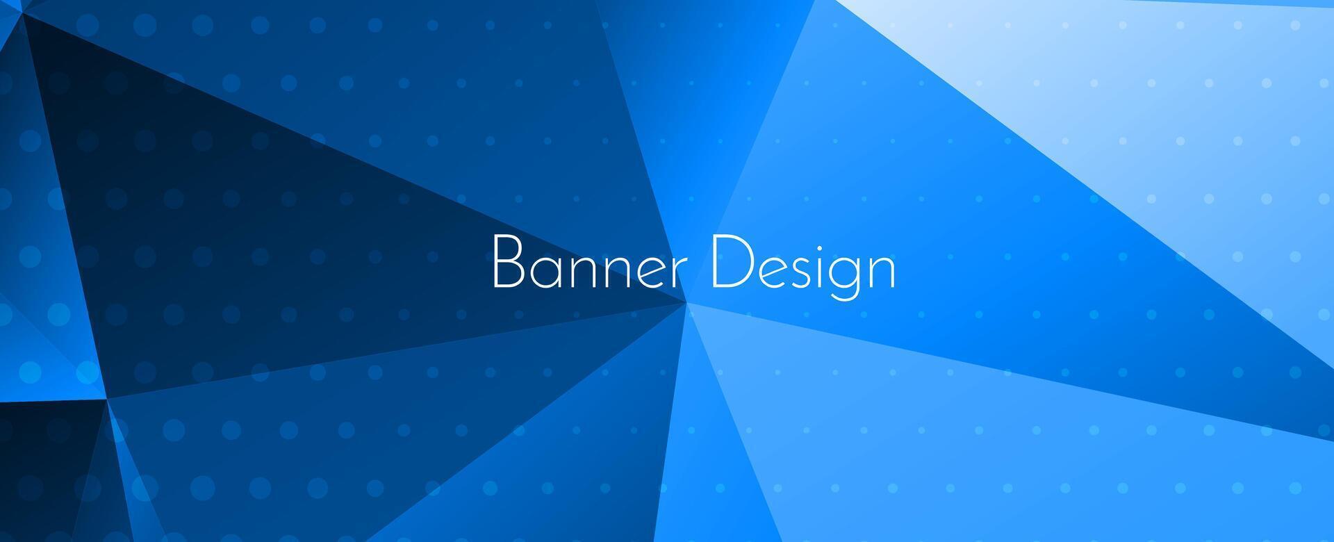 Abstract geometric modern decorative design banner pattern background vector