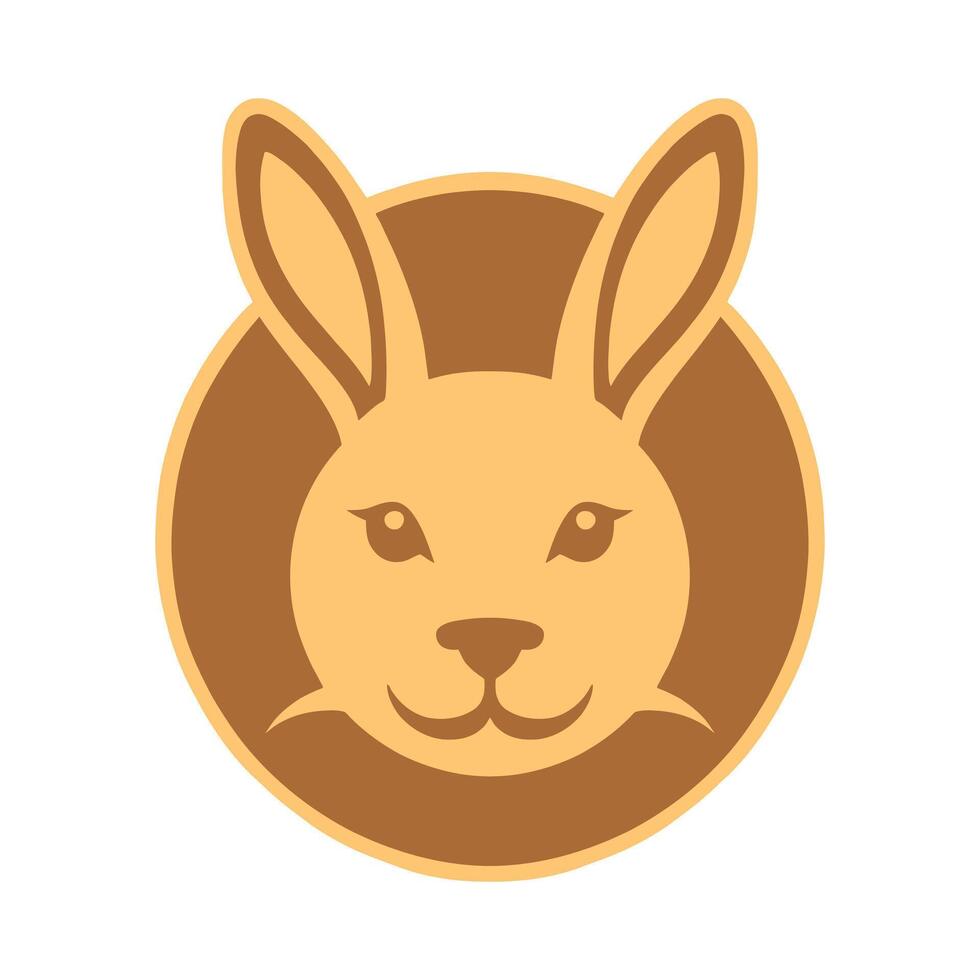 Conejo icono. animal linda dibujos animados personaje.conejito liebre vector ilustración diseño.