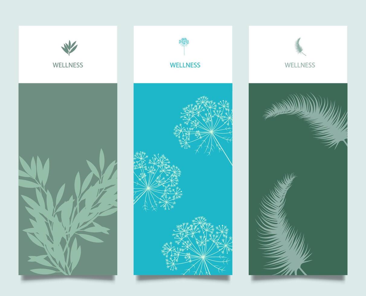 marca embalaje flor naturaleza fondo, logo bandera vale, primavera verano tropical, vector ilustración - vector