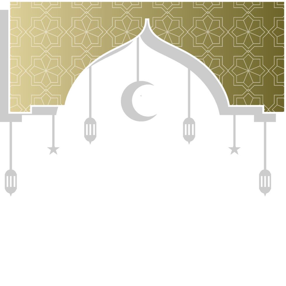 Elegant Islamic Frame vector