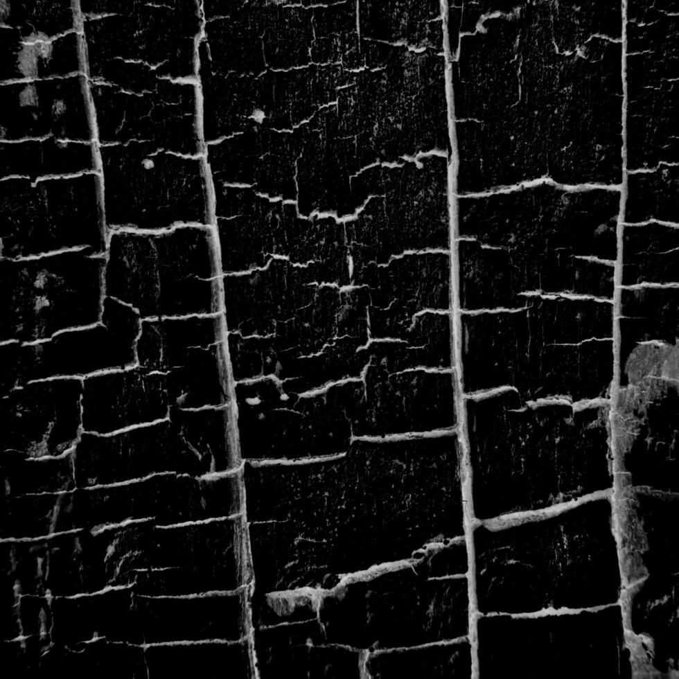 Black fracture textures photo