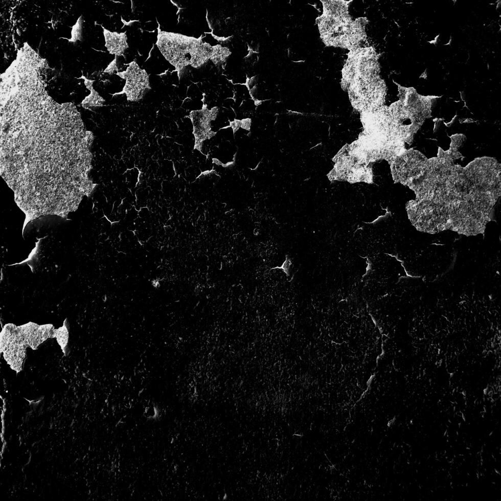 Black fracture textures photo