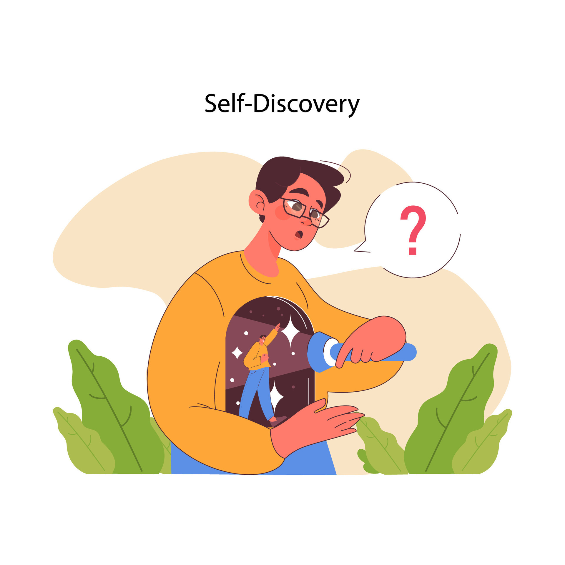Self discovery Journey Flat Vector Illustration 41170236 Vector Art At self-discovery-journey-flat-vector-illustration-41170236-vector-art-at
