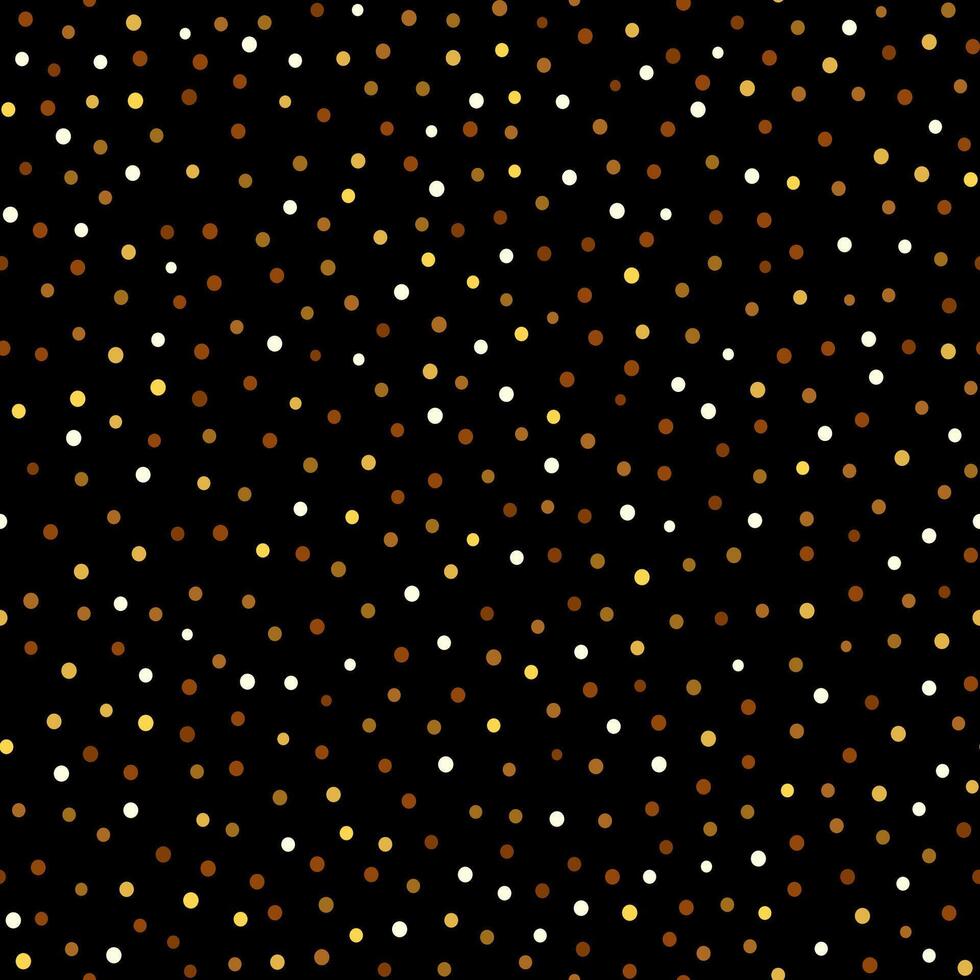 Seamless vector pattern of holiday glitter or confetti