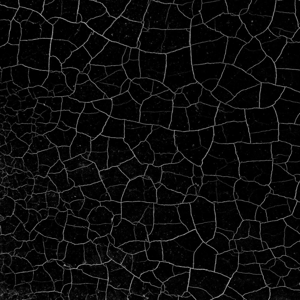 Black fracture textures photo