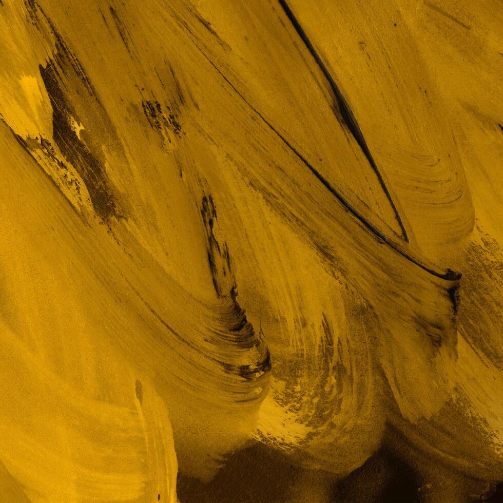 Golden Watercolor Paint Background photo