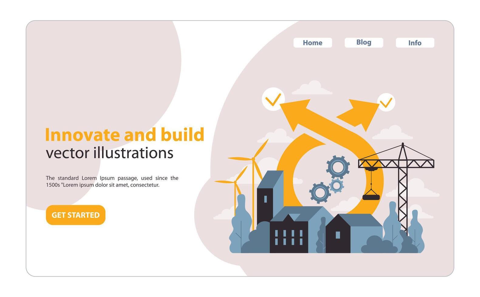 SDG or sustainable development goal. Infrastructure and sustainable vector