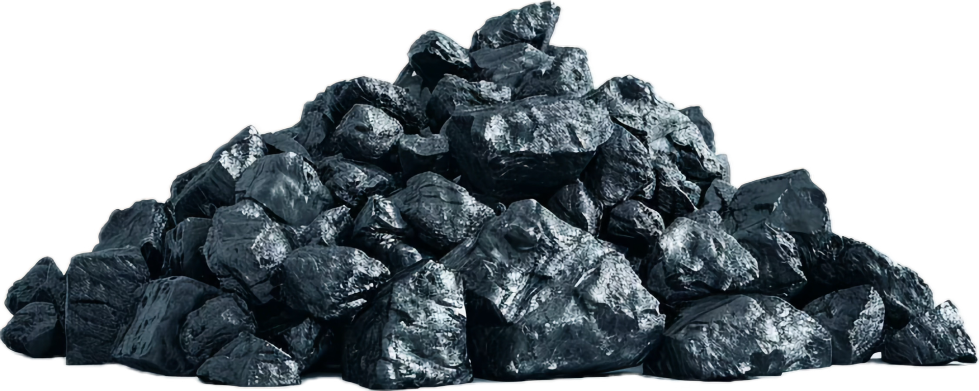 AI generated Pile of Coal Rocks png 41177177 PNG