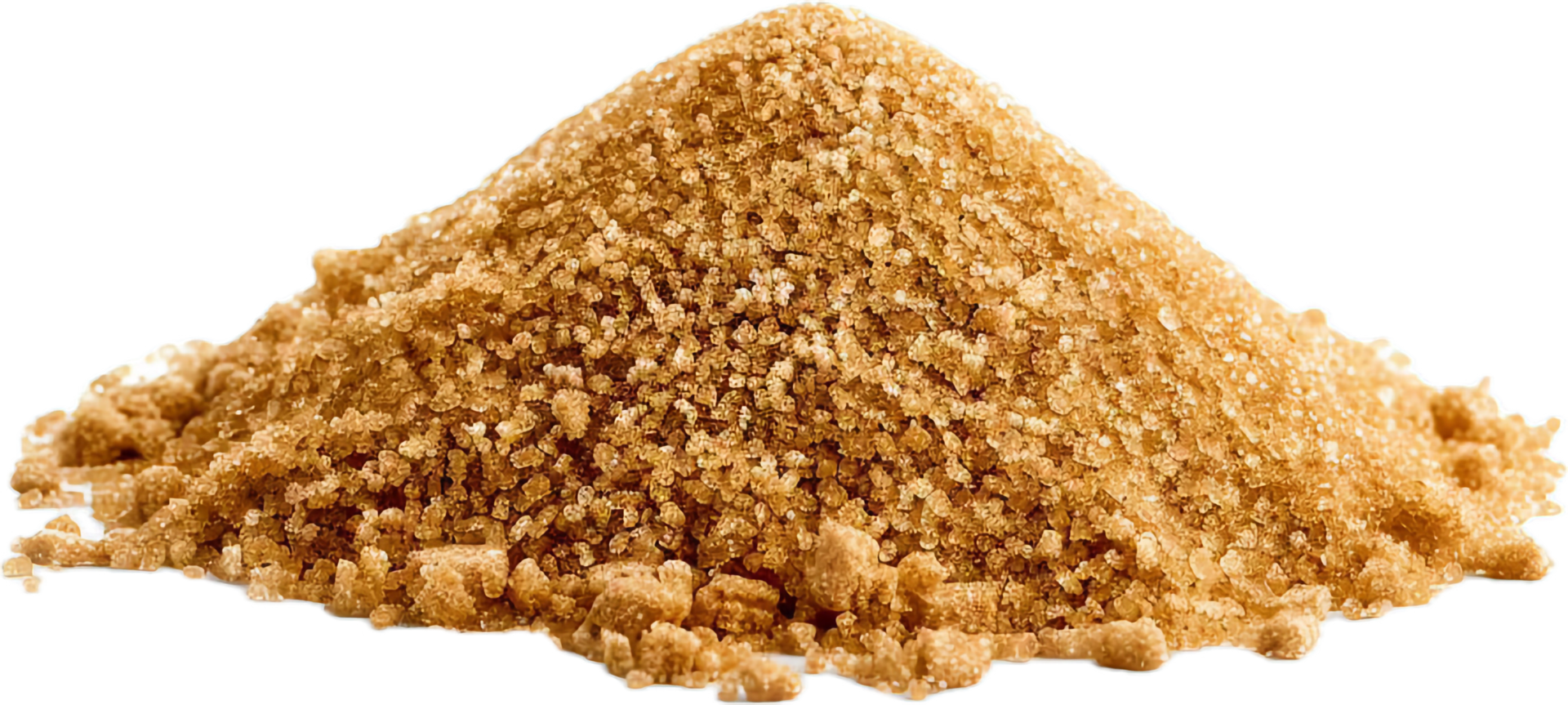 AI generated Pile of Brown Sugar png