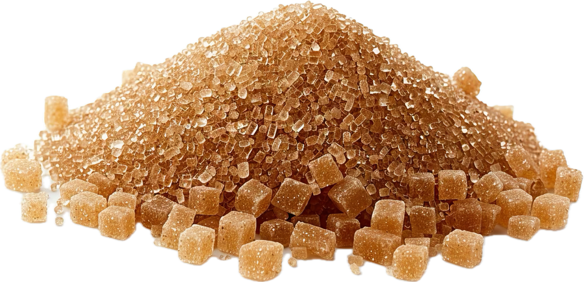 AI generated Pile of Brown Sugar png
