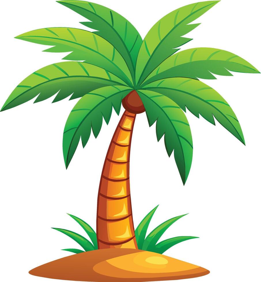 palm tree clipart vector