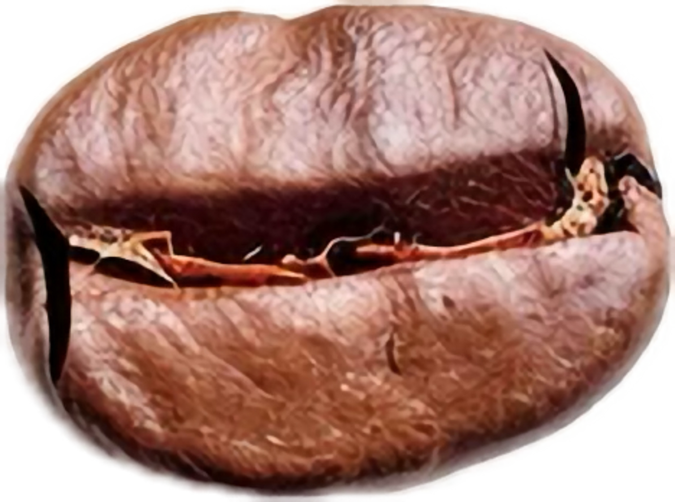 AI generated Pile of Roasted Coffee Beans png