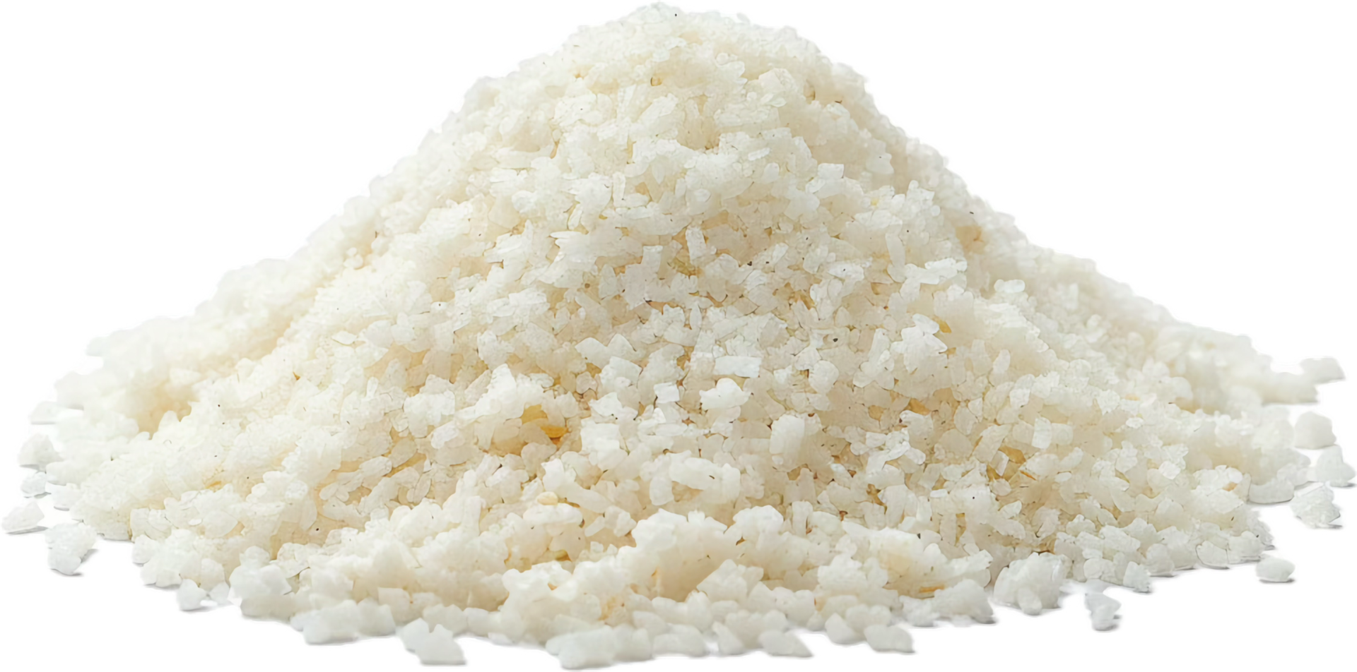 ai généré tas de non cuit blanc riz png