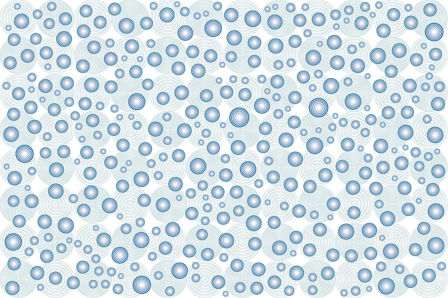 Illustration, pattern of circle with line on white background. vector