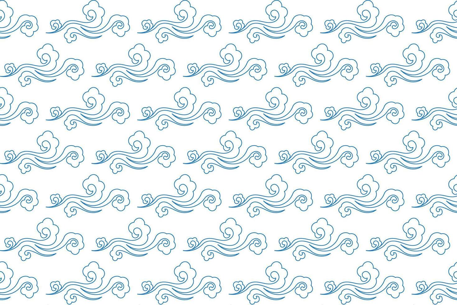 Illustration wallpaper of the abstract cloud on white background. vector