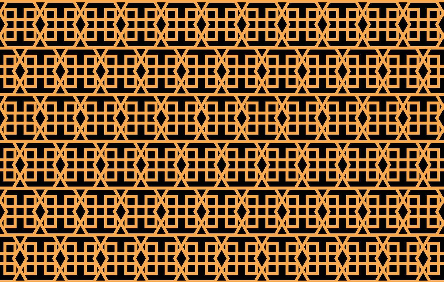 Illustration wallpaper, Abstract Geometric Style. Repeating Sample yellow square and line on black background. vector