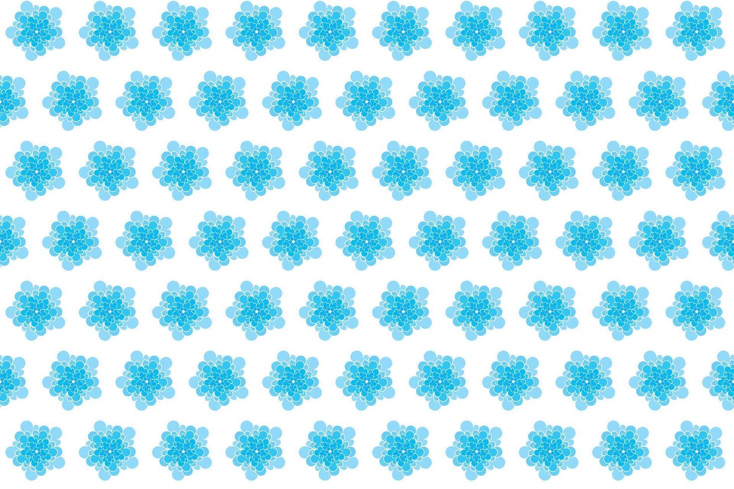 Illustration wallpaper of Abstract flower on white background. vector