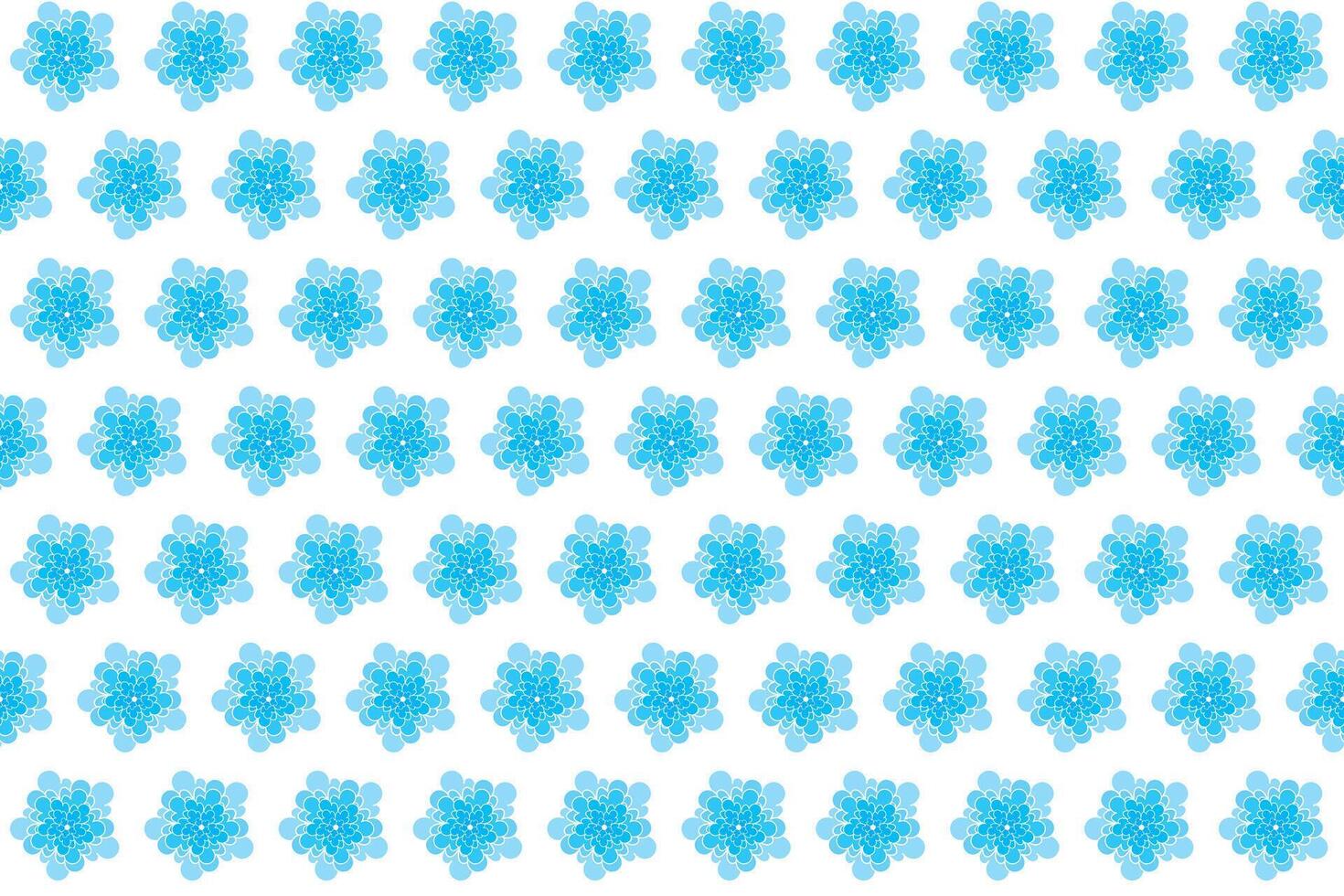 Illustration wallpaper of Abstract flower on white background. vector