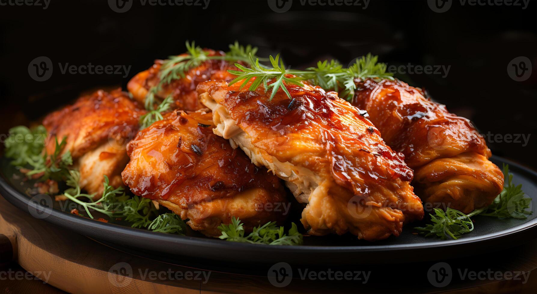 AI generated Delicious California Grilled Chicken Recipe Food photo