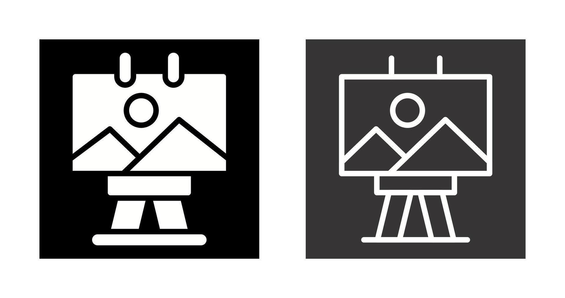 Canvas Vector Icon
