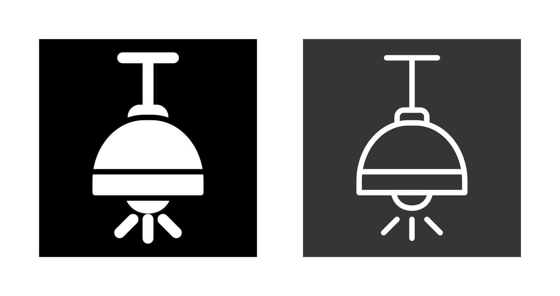 Ceiling Lamp Vector Icon