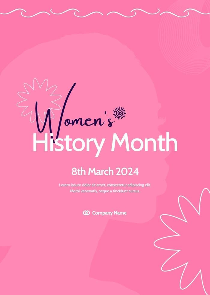 Women's History Month template