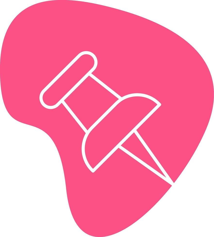Push Pin Vecto Icon vector