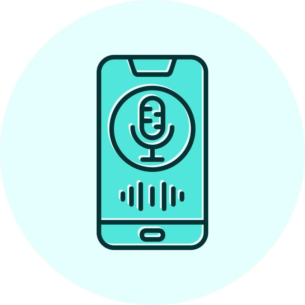 Voice Assistant Vecto Icon vector