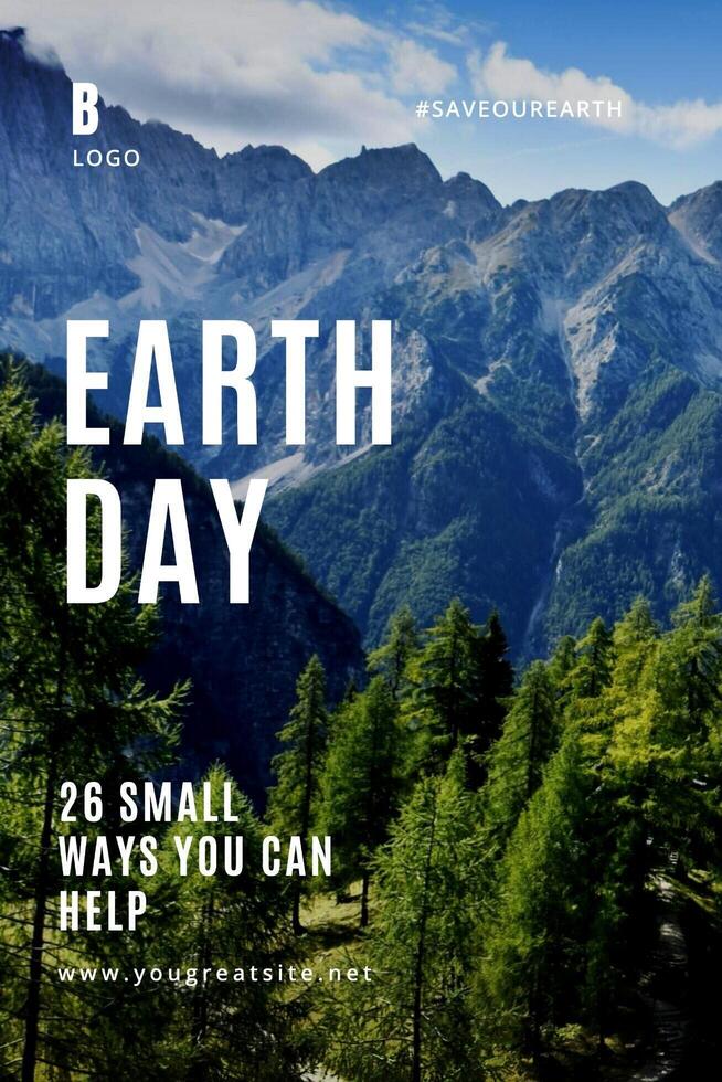 earth day for pinterest graphic template ideas